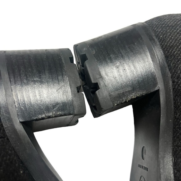 Chanel Runway Wool Moto Lace Up Boots 2008 Black - Picture 3 of 12